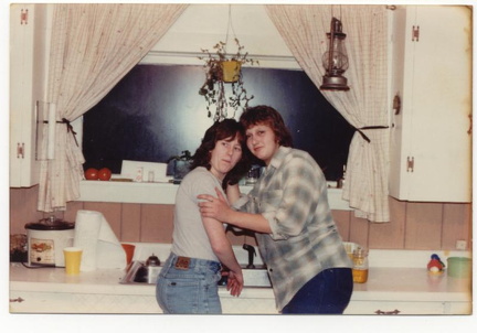 partying at the old house